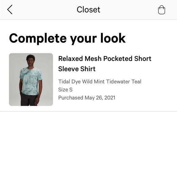 lulu lemon Relaxed Mesh Pocketed Short Sleeve - Picture 7 of 7